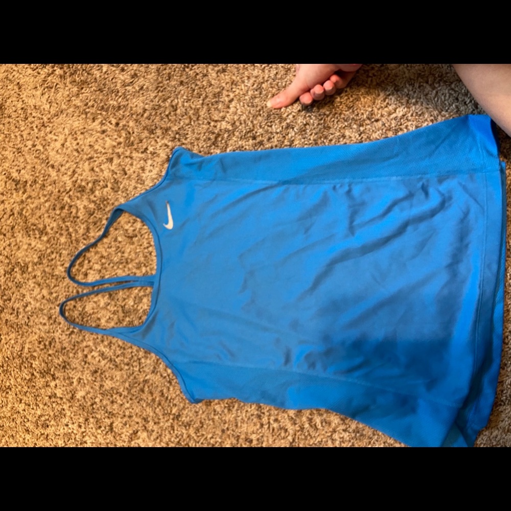 Women’s Small Blue Nike tank workout top